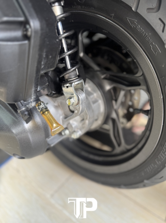 Honda AB160 - 4val Bạc Đen Porsche Bstp